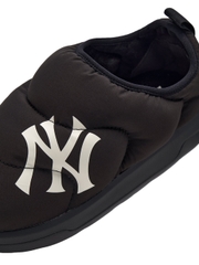 Giày MLB Korea Bouncer Padded Slip-On New York Yankees Black