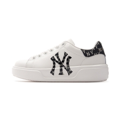 Giày MLB Chunky Classic A Heel Monogram New York Yankees Black