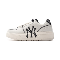 Giày MLB Korea Chunky Liner Classic Monogram New York Yankees White