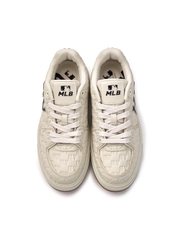 Giày MLB Chunky Liner Embossed Mono Cooperstown New York Yankees Cream