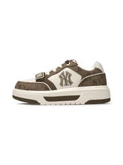 Giày MLB Chunky Liner Pocket Monogram New York Yankees Brown