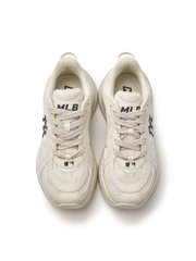 Giày MLB Curve Runner Monogram New York Yankees Beige