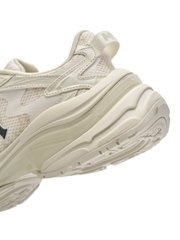 Giày MLB Curve Runner Monogram New York Yankees Beige