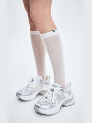 Giày MLB Curve Runner Monomesh New York Yankees White