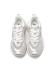 Giày MLB Curve Runner Monomesh New York Yankees White
