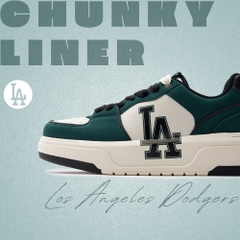 Giày MLB Korea Chunky Liner Basic SD LA Dodgers D.Green