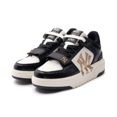 Giày MLB Cổ Cao Chunky Liner Mid Lux New York Yankees Black