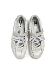 Giày MLB Slick Mary Jane Satin LA Dodgers Silver