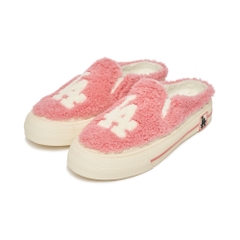 Giày MLB Mule Fleece LA Dodgers L.Pink