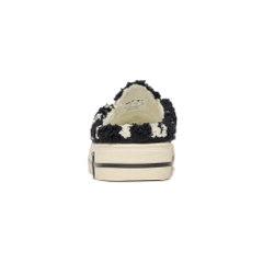 Giày MLB Mule Fleece Monogram New York Yankees Black