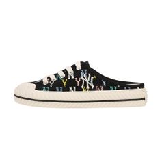 Giày MLB Mule Playball Origin Monogram New York Yankees Black