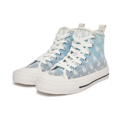 Giày MLB Playball High Monogram Mesh LA Dodgers Blue