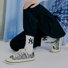 Giày MLB Playball Mono Jacquard New York Yankees Grey