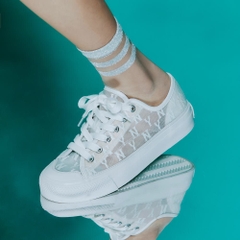 Giày MLB Playball Mono Mesh New York Yankees White