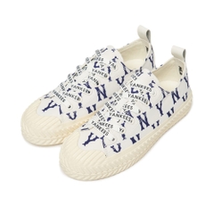 Giày MLB Playball Monogram New York Yankees Ivory