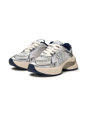 Giày MLB Curve Runner New York Yankees Grey [Karina PICK]