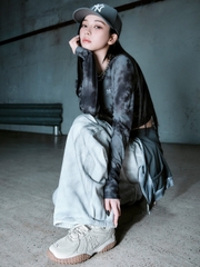 Giày MLB Trophy Low LT New York Yankees Ivory [Karina PICK]