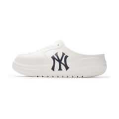 Giày MLB Chunky Liner Mule New York Yankees White