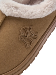 Giày MLB Warmer Suede Mule New York Yankees Brown