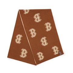 Khăn Quàng Cổ MLB Monogram Boston Red Sox Brown