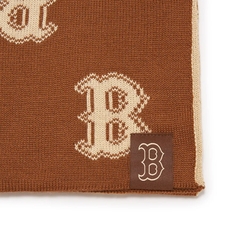 Khăn Quàng Cổ MLB Monogram Boston Red Sox Brown