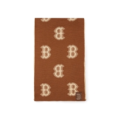 Khăn Quàng Cổ MLB Monogram Boston Red Sox Brown