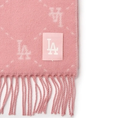 Khăn Quàng Cổ MLB Diamond Monogram Muffler LA Dodgers Pink