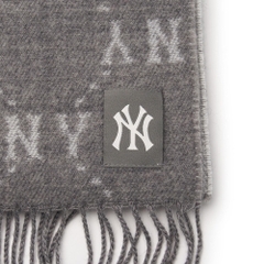 Khăn Quàng Cổ MLB Diamond Monogram Muffler New York Yankees Grey