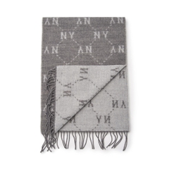 Khăn Quàng Cổ MLB Diamond Monogram Muffler New York Yankees Grey