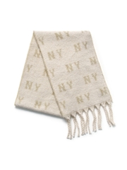 Khăn Quàng Cổ MLB Monogram Muffler New York Yankees Cream