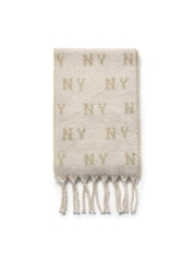 Khăn Quàng Cổ MLB Monogram Muffler New York Yankees Cream