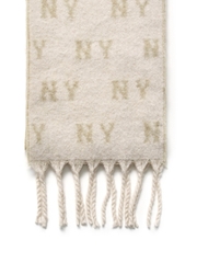 Khăn Quàng Cổ MLB Monogram Muffler New York Yankees Cream