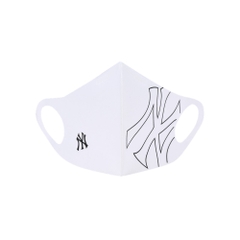 Khẩu Trang MLB Mega Logo New York Yankees White