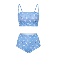 MLB Bikini Set Classic Monogram LA Dodgers Blue