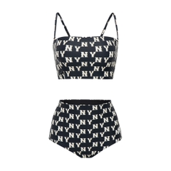 MLB Bikini Set Classic Monogram New York Yankees Black