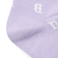 MLB Classic Monogram Socks Boston Red Sox L.Lavender