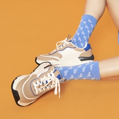 MLB Classic Monogram Socks LA Dodgers L.Cobalt Blue