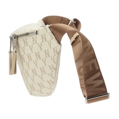 Túi MLB x DISNEY Mickey Monogram Hip Sack New York Yankees Beige