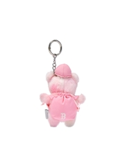 Móc Khóa MLB Mega Bear Mini Keychain Boston Red Sox Pink