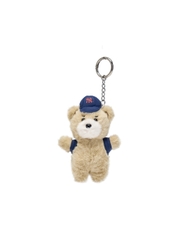 Móc Khóa MLB Mega Bear Mini Keychain New York Yankees Beige