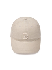 Mũ Lưỡi Trai MLB Basic Washed Unstructured Ball Cap Boston Red Sox Sand
