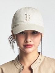 Mũ Lưỡi Trai MLB Basic Washed Unstructured Ball Cap Boston Red Sox Sand