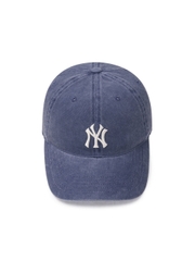 Mũ Lưỡi Trai MLB Basic Washed Unstructured Ball Cap New York Yankees Navy