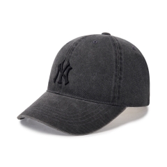 Mũ Lưỡi Trai MLB Basic Washed Unstructured Ball Cap New York Yankees Grey