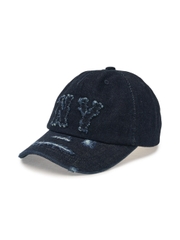 Mũ Lưỡi Trai MLB Basic Coopers Denim 5PANEL Unstructured Ball Cap New York Yankees Indigo