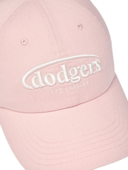 Mũ Lưỡi Trai MLB Jelly Unstructured Ball Cap LA Dodgers Magenta [Karina PICK]