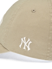 Mũ Lưỡi Trai MLB Jelly Unstructured Ball Cap New York Yankees Beige [Karina PICK]