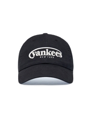 Mũ Lưỡi Trai MLB Jelly Unstructured Ball Cap New York Yankees Black [Karina PICK]