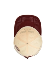 Mũ Lưỡi Trai MLB Varsity Lettering Color Block Unstructured Ball Cap Boston Red Sox Cream