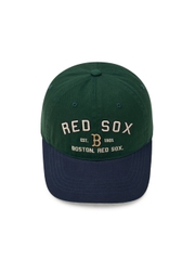 Mũ Lưỡi Trai MLB Varsity Lettering Color Block Unstructured Ball Cap Boston Red Sox Green